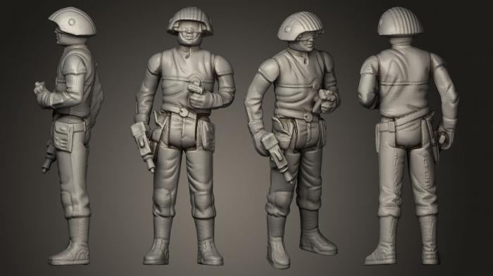 Military figurines (STKW_0033) 3D model for CNC machine